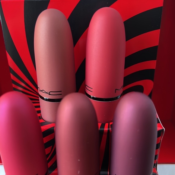 Mac Lipstick 5 piece Multi Color New - Picture 15 of 16
